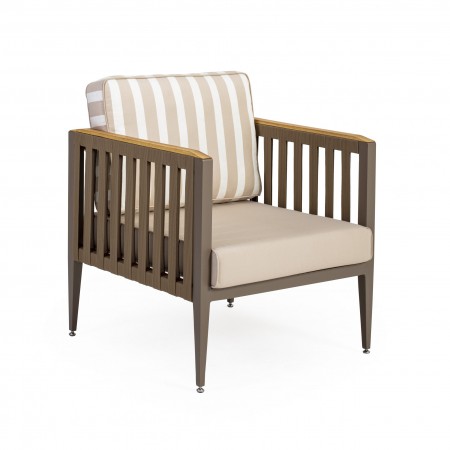 ARENDAL / ROPE / SINGLE - outdoor lounge set